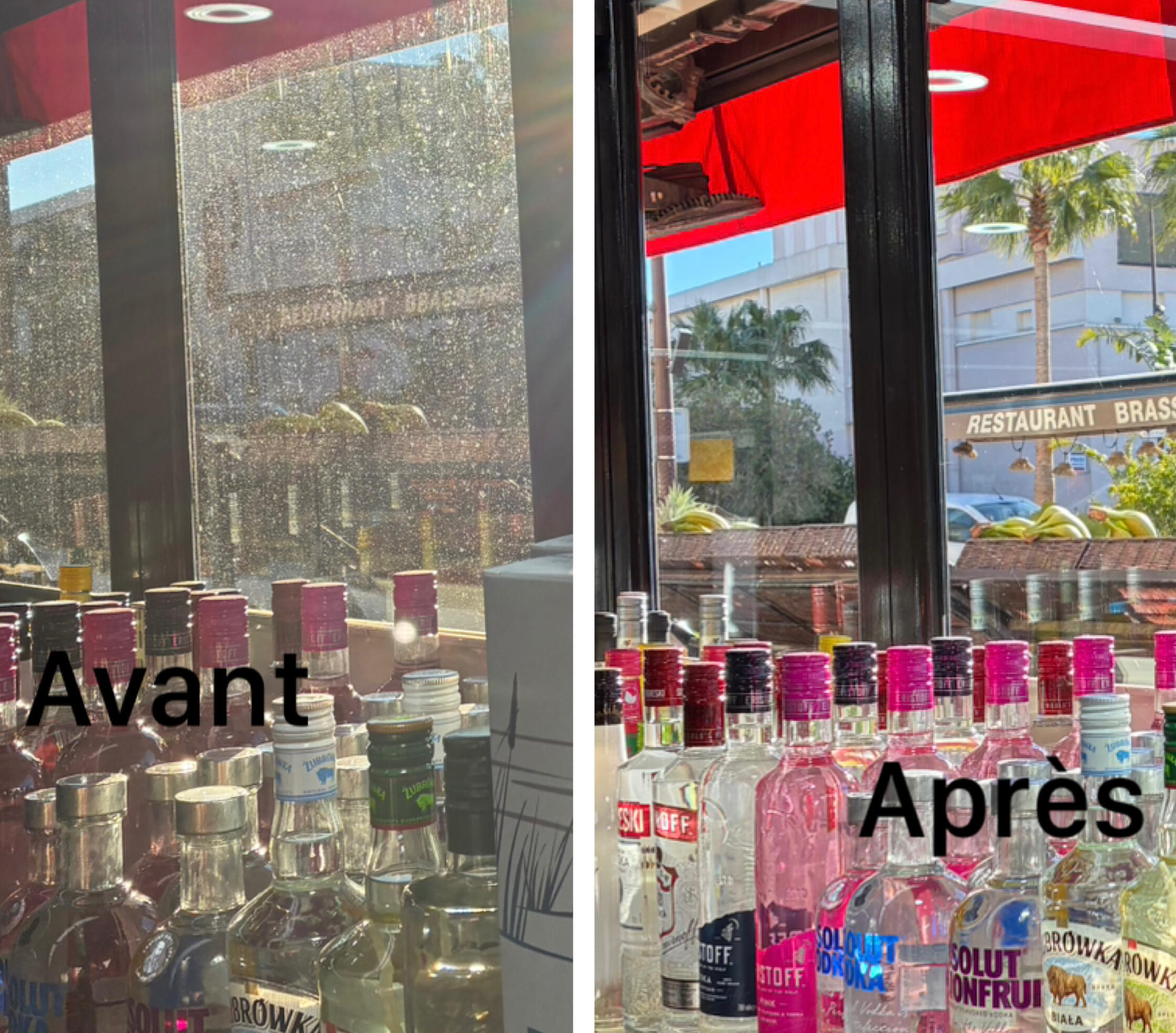 Nettoyage de vitrine professionnelle dans le Var